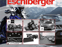 Tablet Screenshot of eschlberger.com